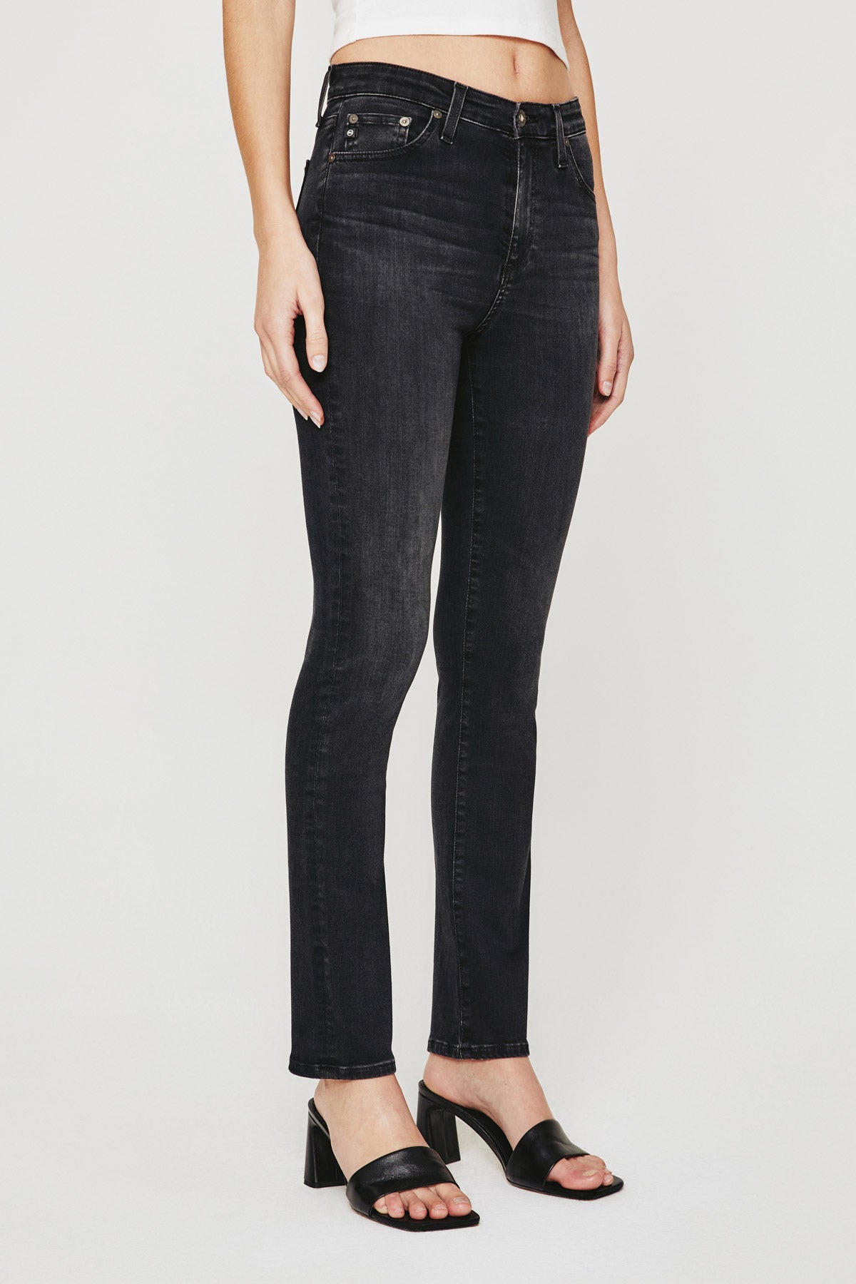 Mari High Rise Slim Denim