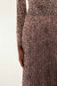 Baby Leopard Pink Pleated Maxi Skirt