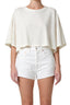 Crop Cape Tee