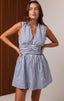 Vivi Striped Mini Dress