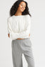 Relaxed Crop Long Sleeve Tee