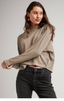 Relaxed Crop Long Sleeve Tee