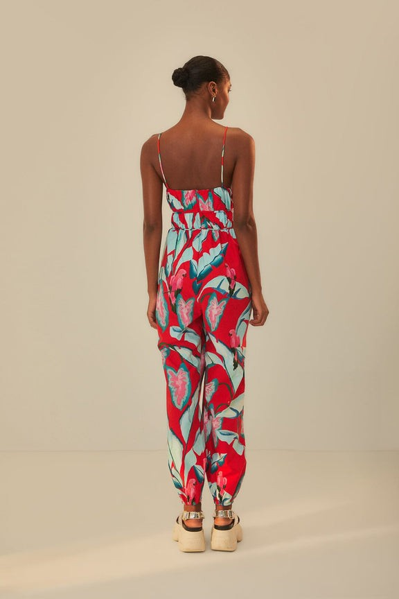 Summer Foliage Jumpsuit